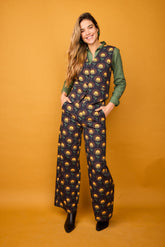 Flora Yellow Flower Vest
